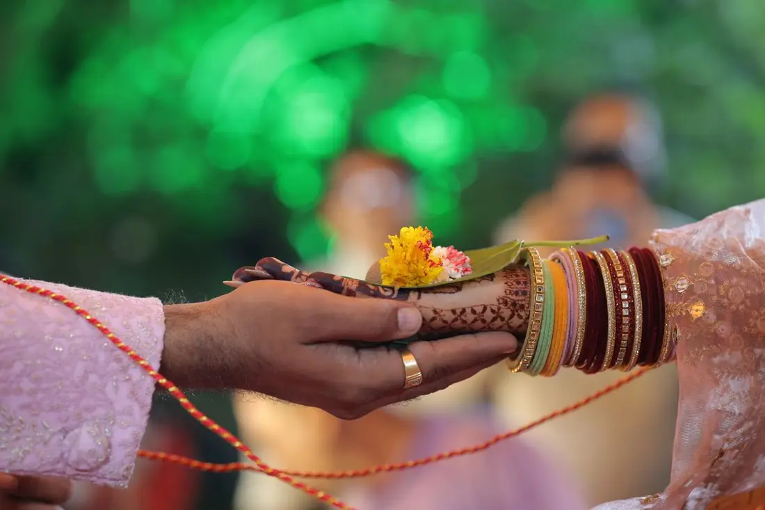 Wedding celebrations in full swing at the venue